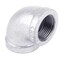 B & K STZ Industries 1/4 in. FIP each X 1/4 in. D FIP Galvanized Malleable Iron 90 Degree Elbow 311UPE90-14 - alternate 4